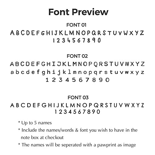 Custom Pet Names Ring